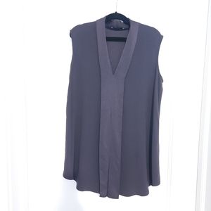 Mm lafleur dark purple blouse